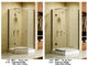 ถาดอะคริลิสแควร์ห้องอาบน้ำฝักบัวเปลือกมุมตู้สามตู้อาบน้ำกระจก ผู้ผลิต