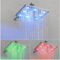 ติดตั้งง่ายสวมติดผนังห้องอาบน้ำฝักบัวก๊อกน้ำ / ทนต่อการกัดกร่อนด้วยไฟ LED ที่มีสีสัน ผู้ผลิต